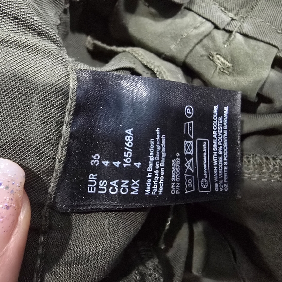 H&M Dark Olive Trousers - Picture 5 of 5